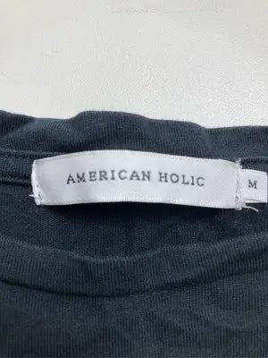 AMERICAN HOLIC/アメリカンホリック/Tシャツ/カットソー/トップス/ブラック/M
