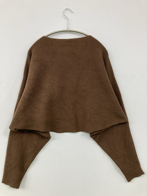 ニット/セーター/トップス/ブラウン