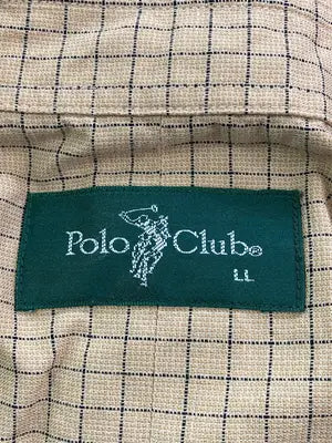 Polo Club/ポロクラブ/シャツ/ブラウス/トップス/ベージュ/LL