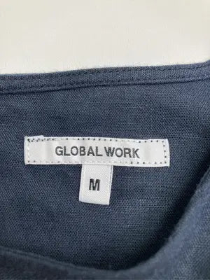 GLOBAL WORK/グローバルワーク/シャツ/ブラウス/トップス/ネイビー/M