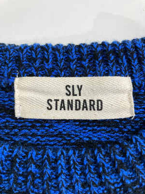 SLY STANDARD/スライスタンダード/ニット/セーター/トップス/ブルー/2