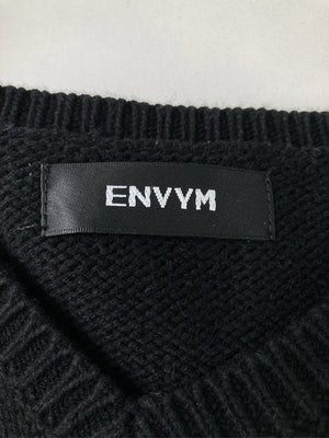 ENVYM/アンビー/ニット/セーター/トップス/ブラック
