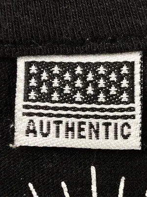 AUTHENTIC/オーセンティック/Tシャツ/カットソー/トップス/ブラック/L