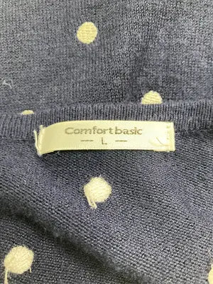 Comfort basic/コンフォートベーシック/カーディガン/ボレロ/トップス/ブラック/L