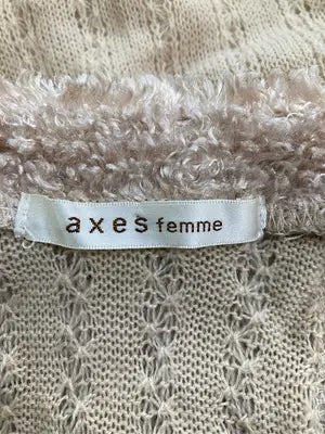 axes femme/アクシーズファム/ニット/セーター/トップス/ベージュ/M
