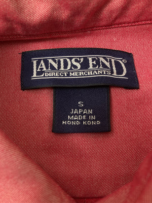 LANDS' END/ランズエンド/シャツ/ブラウス/トップス/レッド/S