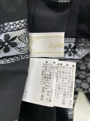 Aylesbury/エイルズベリー/ミモレ/半端丈スカート/スカート/ブラック/11