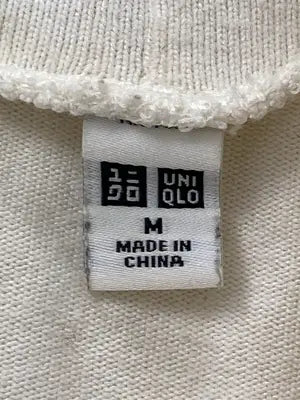 UNIQLO/ユニクロ/Tシャツ/カットソー/トップス/アイボリー/M