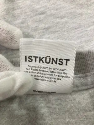 istkunst/Tシャツ/カットソー/トップス/グレー/L