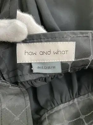 how and what/キャミソール/トップス/ブラック/MEDIUM