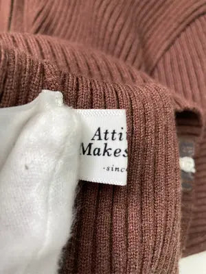 Attitude makes style!/アティチュードメイクススタイル/パーカー/トップス/ブラウン/F