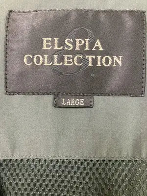 elspia collection/ベスト/トップス/カーキ/L