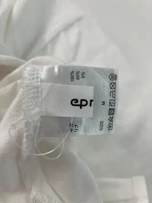 epnok/エプノック/Tシャツ/カットソー/トップス/ホワイト/M