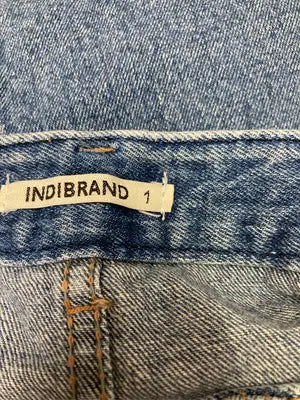 INDIBRAND/デニムスカート/スカート/ブルー/1