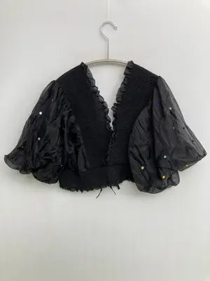 HELLO.SANFRANCISCO/ハローサンフランシスコ/シャツ/ブラウス/トップス/ブラック/ONE