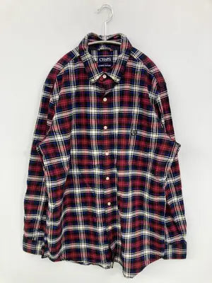 CHAPS/チャップス/シャツ/ブラウス/トップス/レッド/L/G