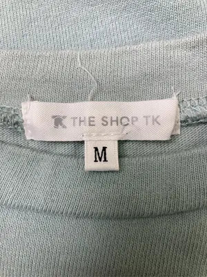 THE SHOP TK/ザショップティーケー/Tシャツ/カットソー/トップス/ライトグリーン/M