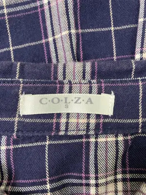 COLZA/コルザ/シャツ/ブラウス/トップス/ネイビー/S