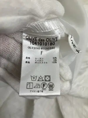 OLIVE des OLIVE/オリーブデオリーブ/ショート/ミニスカート/スカート/ホワイト/F