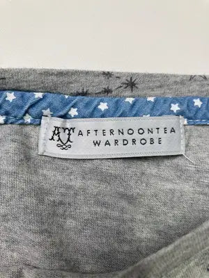 afternoontea wardrobe/Tシャツ/カットソー/トップス/グレー/MR
