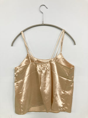 キャミソール/トップス/ベージュ/F