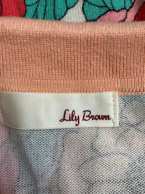Lily brown/リリーブラウン/ニット/セーター/トップス/オレンジ/F