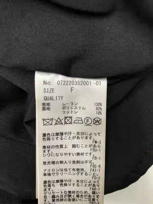 GYDA/ジェイダ/ワンピース/ワンピース/ドレス/ブラック/F