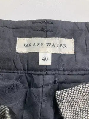 GRASS WATER/スラックス/パンツ/グレー/40