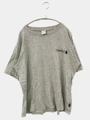 TENDERLY/Tシャツ/カットソー/トップス/グレー