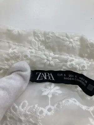 ZARA/ザラ/シャツ/ブラウス/トップス/アイボリー/S