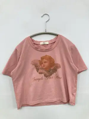 C.C+ studio/Tシャツ/カットソー/トップス/ピンク