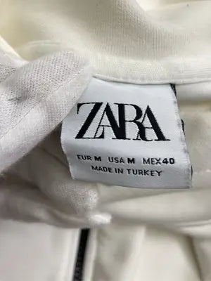 ZARA/ザラ/パーカー/トップス/ホワイト/M