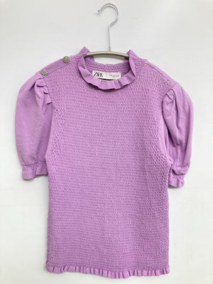 ZARA/ザラ/ニット/セーター/トップス/パープル/EUR S/USA S/MEX 26