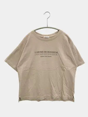 GLACIER/グラシア/Tシャツ/カットソー/トップス/ベージュ/S