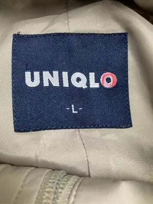 UNIQLO/ユニクロ/ナイロンジャケット/ジャケット/アウター/ベージュ/L