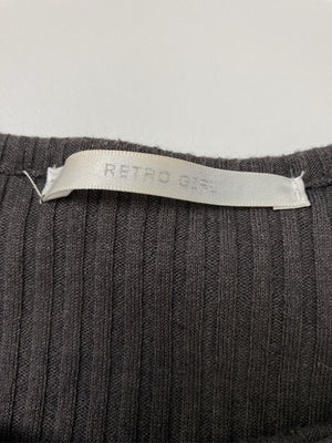 RETRO GIRL/レトロガール/カーディガン/ボレロ/トップス/グレー/F