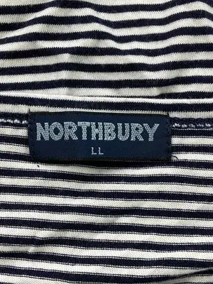 Northbury/Tシャツ/カットソー/トップス/ブラック/LL