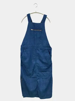 ZARA WOMAN/ザラウーマン/ジャンパースカート/ワンピース/ドレス/ブルー/USA S