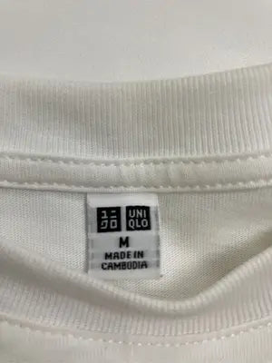 UNIQLO/ユニクロ/Tシャツ/カットソー/トップス/ホワイト/M