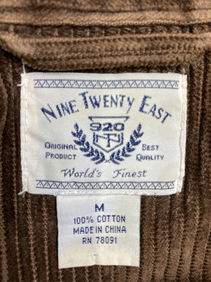 NINE TWENTY EAST/シャツ/ブラウス/トップス/ブラウン/M