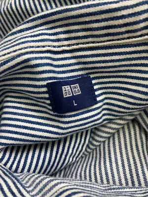 UNIQLO/ユニクロ/シャツ/ブラウス/トップス/ブルー/L