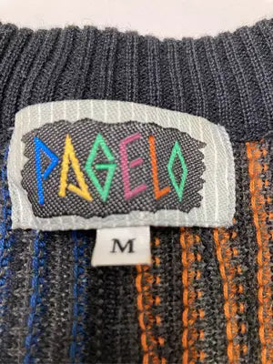 PAGELO/パジェロ/ニット/セーター/トップス/ネイビー/M
