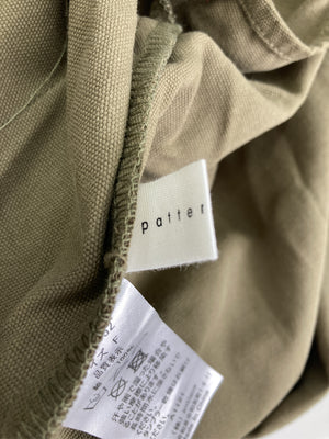 pattern torso/パターントルソー/ジャンパースカート/ワンピース/ドレス/カーキ/F