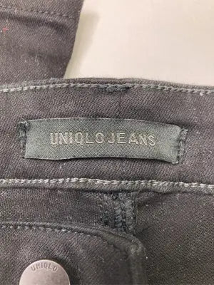 UNIQLO/ユニクロ/デニムパンツ/パンツ/ブラック/22 (56cm)