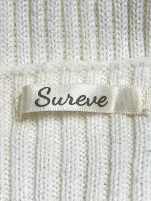 SUREVE/シュリーブ/Tシャツ/カットソー/トップス/ホワイト/M  バスト79～87  身長154～162