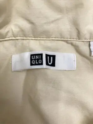 UNIQLO U/ユニクロユー/シャツ/ブラウス/トップス/アイボリー/S