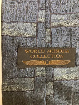 WORLD MUSEUM COLLECTION/ネクタイ/ファッション雑貨/ブルー