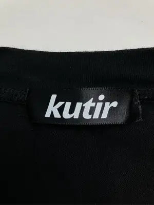 kutir/クティール/Tシャツ/カットソー/トップス/ブラック/L
