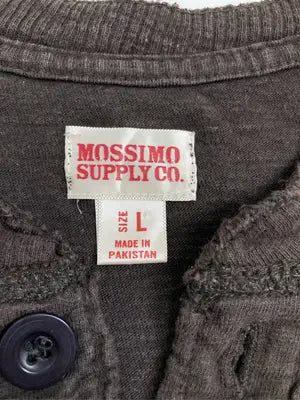 MOSSIMO/モッシモ/Tシャツ/カットソー/トップス/ブラウン/L