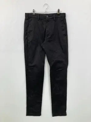 UNIQLO/ユニクロ/チノパンツ/パンツ/ブラック/ウエスト 73cm